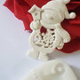 Stampo in silicone tema natalizio pupazzo di neve
