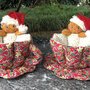 Natale - Tazza in stoffa con gingerbread