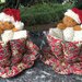 Natale - Tazza in stoffa con gingerbread