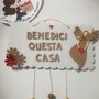 Targhetta Angelo Benedizione Targa Angeli Frase Personalizzabile Idea regalo casa