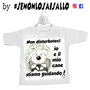 Mini t-shirt SE NON LO SAI SALLO "non disturbare"