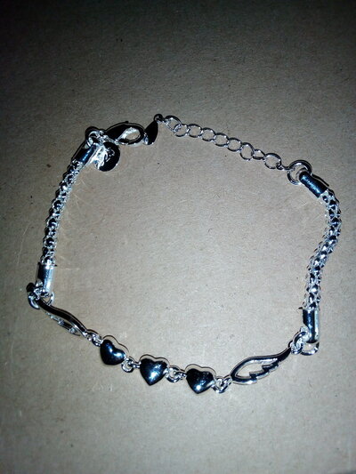 LES POULETTES BIJOUX Bracciale In Argento 925 Con Collegamento Intrecciato E Occhi Di Santa Lucia Tondi