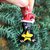 Decorazione natalizia personalizzata con gatto con il nome su una stella, addobbi per albero di natale con gatto personalizzato