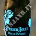 Lampada artigianale da bottiglia vuota Perrier Jouet Belle Epoque Luminous idea regalo
