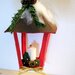 SCHEMA PDF Decorazione Natalizia - Lanterna in panno - pendente natalizio - 