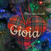 Decorazioni Natalizie personalizzate - cuore imbottito con nome - albero Natale