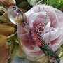 Collana cucchiai floreali , flowers spoon