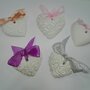 Cuore Forato con Nastro 6x6 cm