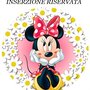 INSERZIONE PERSONALE PER 15 CALAMITE MINNIE CON SACCHETTO ROSSO POIS CONFETTI COLORATI TIPO M&M'S