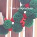 Ghirlanda natalizia fatta a mano pom pon verde rosso e bianco,regalo di Natale fuoriporta da appendere fiocco in juta e decorazioni in legno,coccarda,per la casa decorazioni natalizie