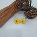 Orecchini fiori veri ranuncolo giallo orecchini fatti a mano pendenti donna fiori orecchini mini