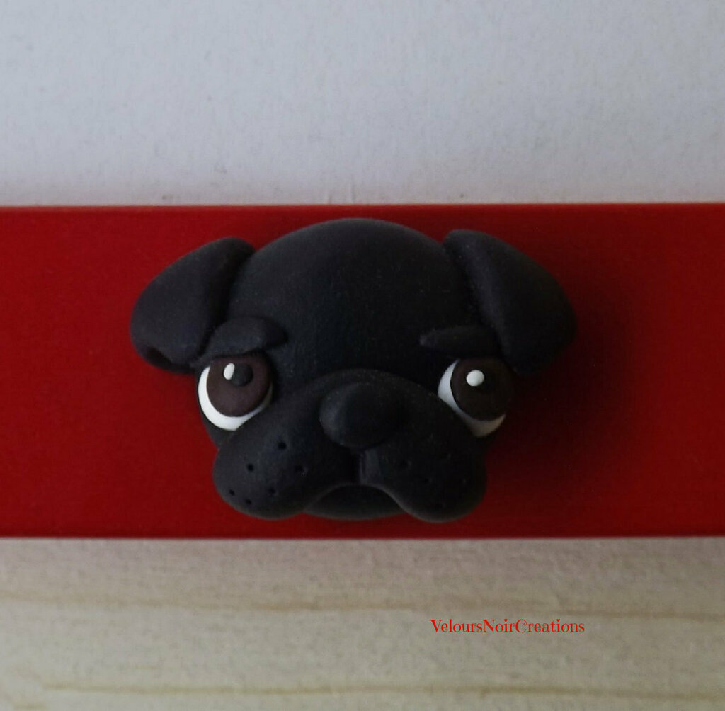 Simlayton Targa In Latta Decorativa Da Parete Con Cane Carlino Nero – Divertente Scritta "Lavare Le Zampe" – Vintage 20x30 Cm Per Bagno O Cucina
