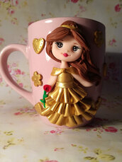 tazza decorativa principessa