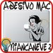 ADESIVO PER MAC BIANCANEVE 2 - APPLE MELA MACBOOK 13 15 17 PRO DECAL STICKER