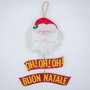 Fuoriporta Babbo Natale,  30 x 19 cm