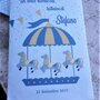 20 sacchetti carta personalizzati battesimo tema "carosello"