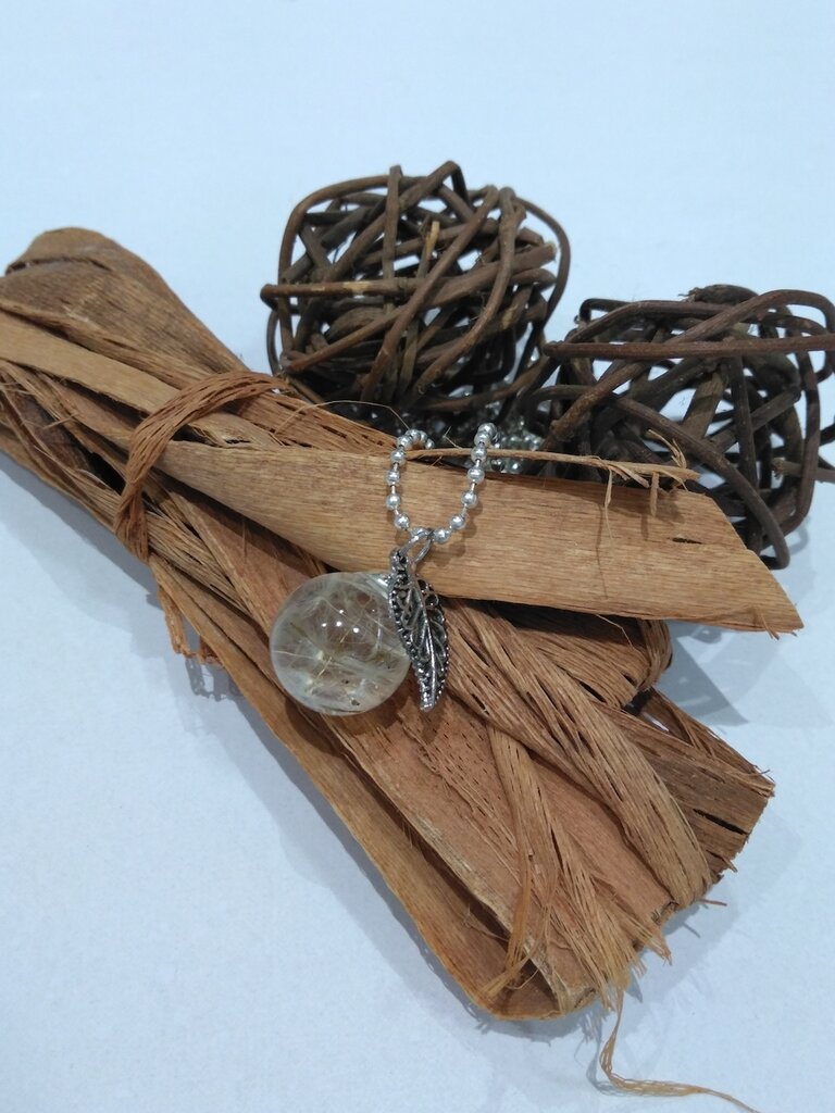 Mecool Collana Lunga Donna Bohémien Con Ciondolo Tondo In Acrilico – Marrone Vintage – 88 Cm – Gioiello Etnico - 2