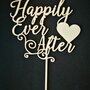 Cake Topper Legno Personalizzabili