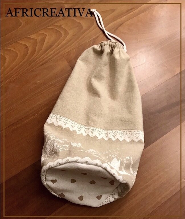 Porta Pane da Tavola - Sacchetto Salvafreschezza Lavabile e Impermeabile per Conservare il Pane, Toast, Bagel Fatto in Casa, Verdura, Frutta