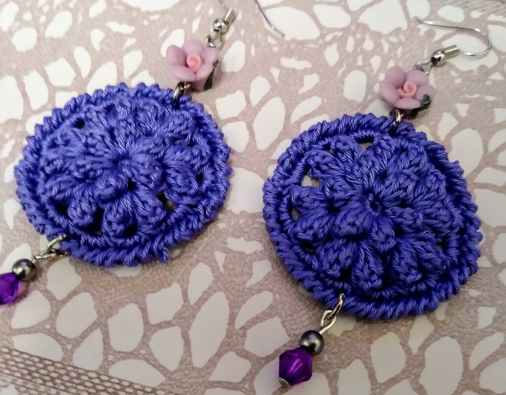 Orecchini Pendenti A Doppio Fiore 3D – Boho Chic Con Fiori Selvatici – Gioielli Statement In Lega Per Donne E Ragazze