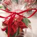 Bauletto plexiglass con Ferrero Rocher Cioccolatino  Calamita Stella di Natale IDEA REGALO NATALIZIA Personalizzabile
