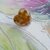 Anello donna cuore anello fatto a mano anello regolabile fiore di mimosa fiori veri fiori secchi