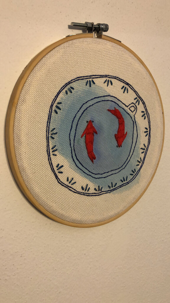 16 Cerchi Per Ricamo In Bambù 13cm - Con 16 Aghi - Set Per Punto Croce E Cucito - Fai Da Te Artigianale - Foto 8