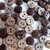 10 Bottoni di cocco rotondi   BOT50