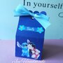 Scatolina scatoline box segnaposto porta confetti bomboniera compleanno festa bimbo bimba anni Lilo stitch