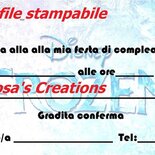 Consegna digitale, Invito compleanno Frozen, Festa Elsa, Invito