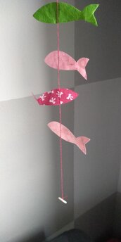 Ghirlanda decorativa in carta colorata
