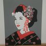 GEISHA POP ART 40X50 cm