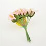 M* Rametto mazzolino fiore artificiale di Calle colore ROSA fai da te, decorazioni, bomboniere, matrimonio, compleanno, comunione., ecc
