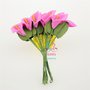 M* Rametto mazzolino fiore artificiale di Calle colore FUCSIA fai da te, decorazioni, bomboniere, matrimonio, compleanno, comunione., ecc