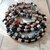 Bracciali cubotti ematite e pietre dure miste