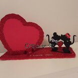 Cornice di San Valentino a forma di cuore - Feste - Idee regalo - d