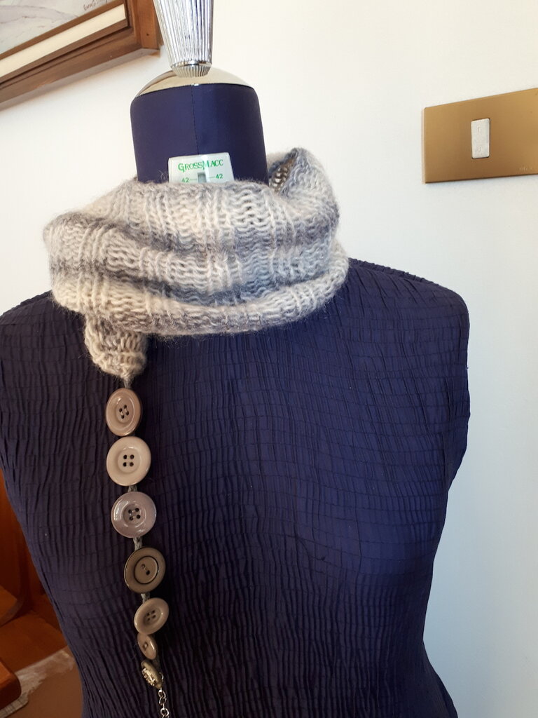 Fibbia Per Sciarpa Donna - Anello Decorativo In Argento 24mm Per Stile Unico - Foto 11