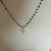 girocollo catena rosario con ciondolo croce