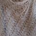 velo di lana, scialle sottile, scialle, scielle di lana, scialle caldo, aggiornato, mantellina, lana di capra, colore peachy, sciarpa, un regalo per lei