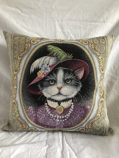 Cuscino “gatta vintage” Cuscino “gatta vintage”