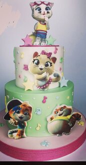 Torta stragatti 44 gatti Torta stragatti 44 gatti