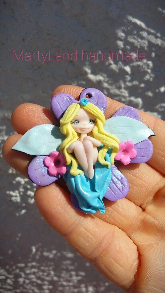 Portachiavi Muro Con Fatina E 5 Ganci - Organizer Da Parete In Acciaio Con Finitura Nera Opaca, Prodotto Negli USA (Larghezza 15,2 Cm)