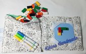 Valigetta porta costruzioni/lego da colorare 