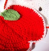 Crochet Apple Potholders