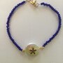 Bracciale stella blu