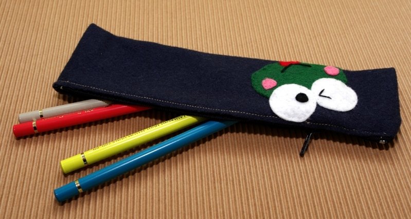 Simpatico astuccio estetico, astuccio con cerniera