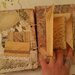 Diario Artistico con anelli Junk journal Vintage Romantic Shabby chic Decorazioni pizzi nastri ciondoli Pezzo unico Fatto a mano Personale 