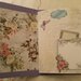 Diario artistico Romantic Violette Vintage Junk Journal Album personale  Idea regalo Notebook Shabby chic Fogli e immagini invecchiati pezzo unico Fatto a mano