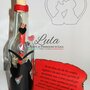 Idea regalo San Valentino ragazza Messaggio cuore bottiglia personalizzata donna gattini innamotati