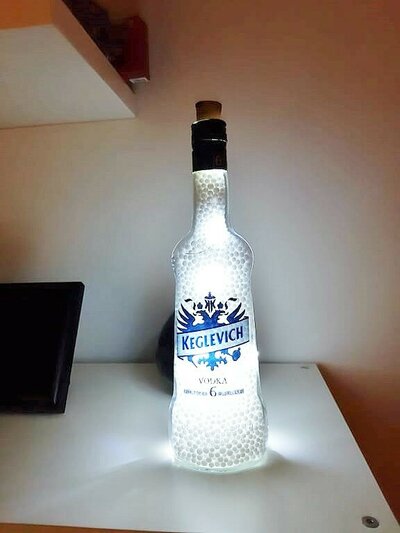 Lampada Keglevich vodka classica Lampada Keglevich vodka classica